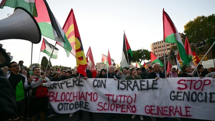 Ribuan Warga Dunia Turun ke Jalan Protes Aksi Israel Cegat Kapal Bantuan Gaza