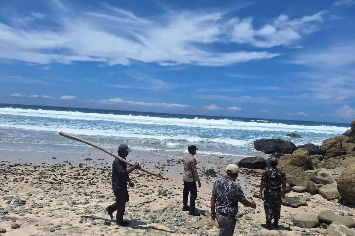 Dua Wisatawan Hilang Terseret Ombak di Pantai Modangan
