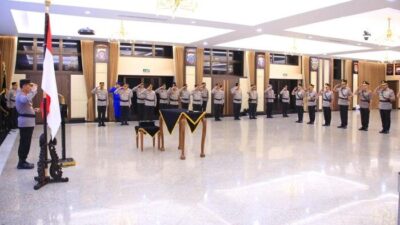 Kapolri Pimpin Sertijab Sejumlah Pejabat Tinggi, 4 Kapolda Baru Resmi Dilantik