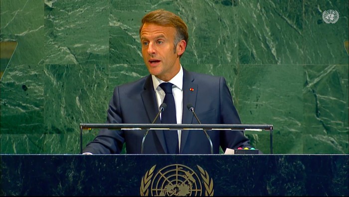 Presiden Prancis Emmanuel Macron