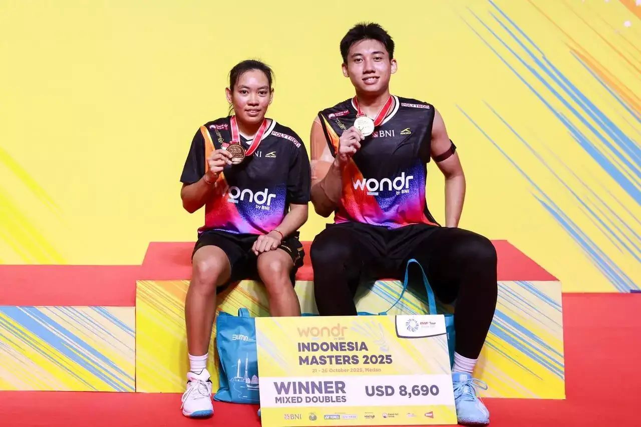 Marwan/Aisyah Raih Gelar Juara Indonesia Masters 2025 Usai Tumbangkan Wakil Malaysia