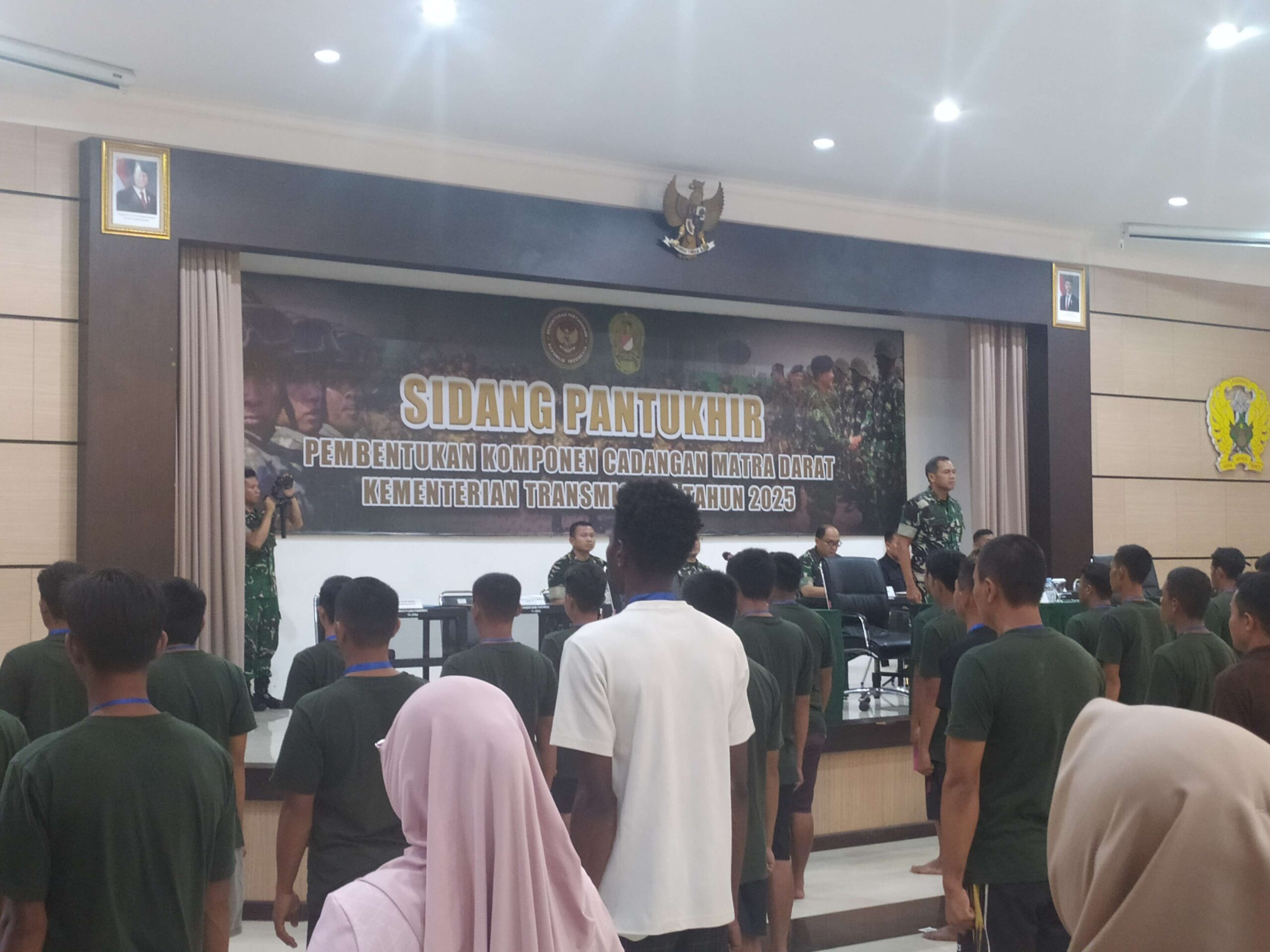 Mentrans Tinjau Pantukhir Komcad Kementrans 2025 Matra Darat