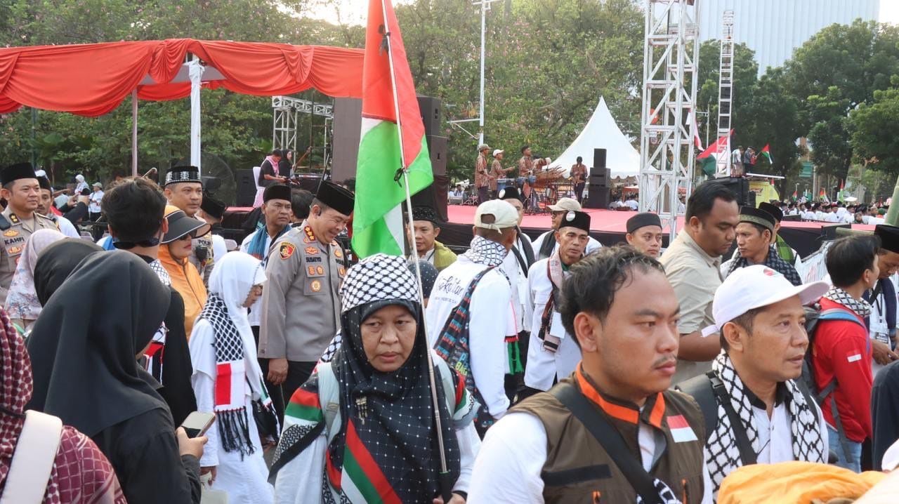 Polisi Terjunkan Sebanyak 1.722 Personel Amankan Aksi Palestina