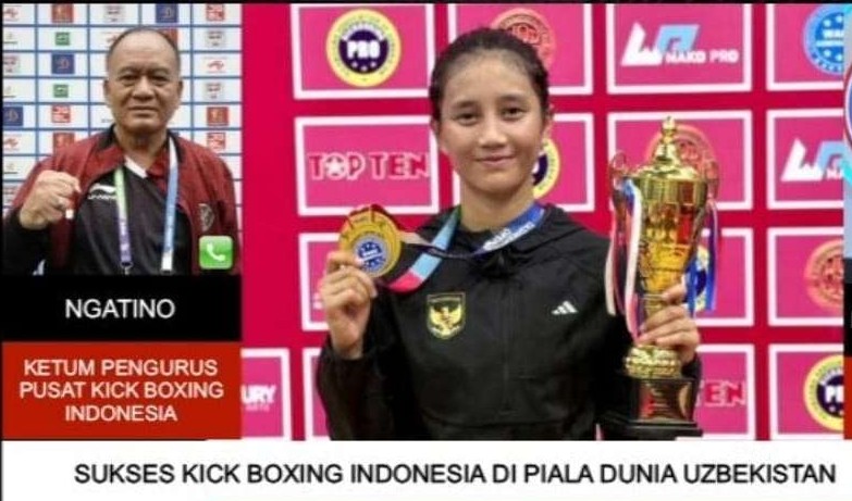 Empat Atlet Kickboxing Indonesia Raih Medali di Uzbekistan