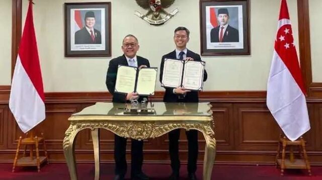 BRIN dan NRF Singapura