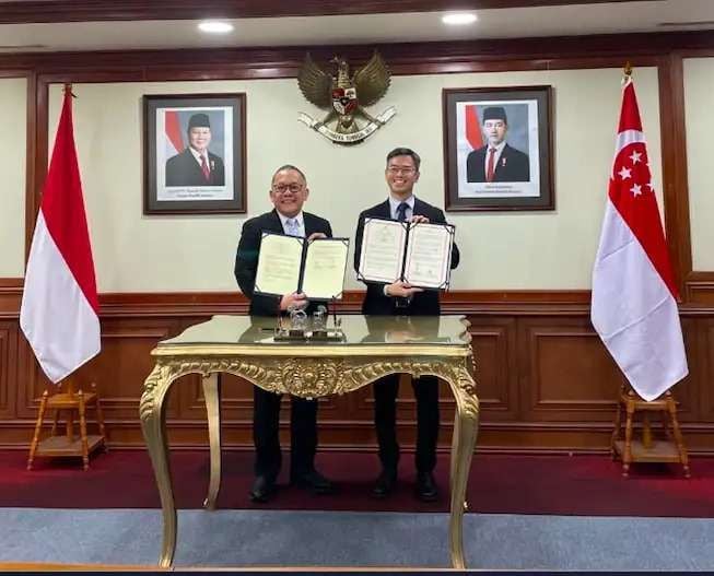 BRIN dan NRF Singapura