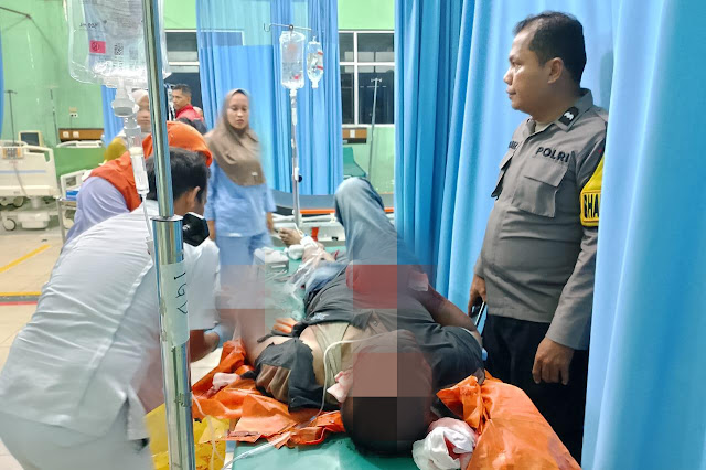 Pedagang Sate di Paluta Diduga Jadi Korban Begal, Kondisi Kritis Dirawat di RSUD