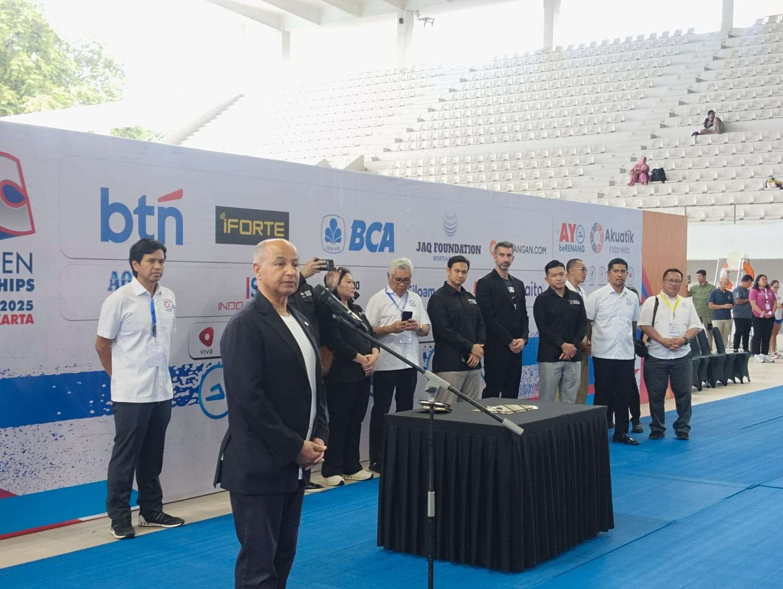 President World Aquatics Puji Akuatik Indonesia