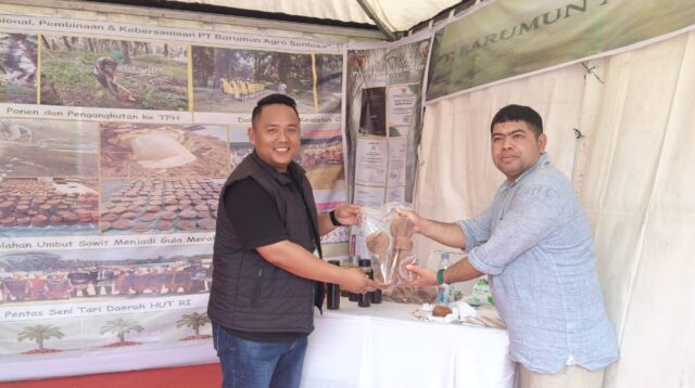 Gula Merah dari Umbut Sawit Jadi Sorotan di Paluta Expo 2025