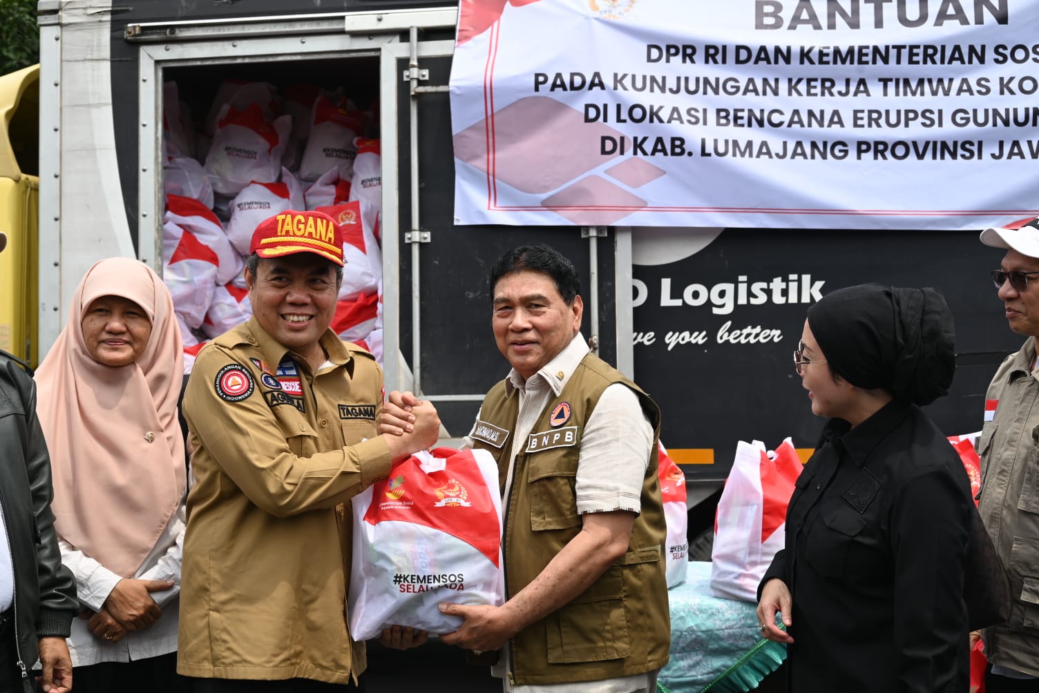 Timwas DPR Tinjau Lumajang, Pastikan Bantuan Erupsi Semeru Tepat Sasaran