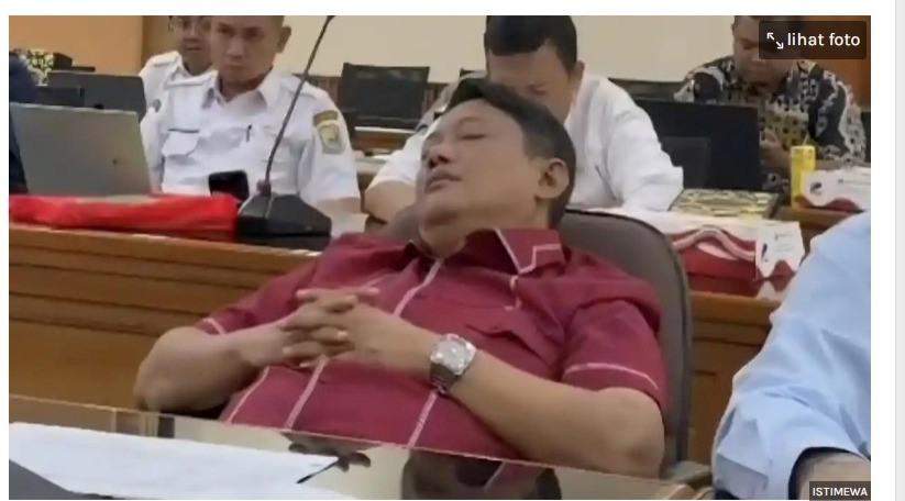 Pemkot Bekasi Bakal Panggil Dirut Tirta Patriot yang Tertidur Saat Rapat
