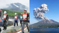 Mount Sakurajima Erupts Again, Japan Issues Volcanic Ash Warning
