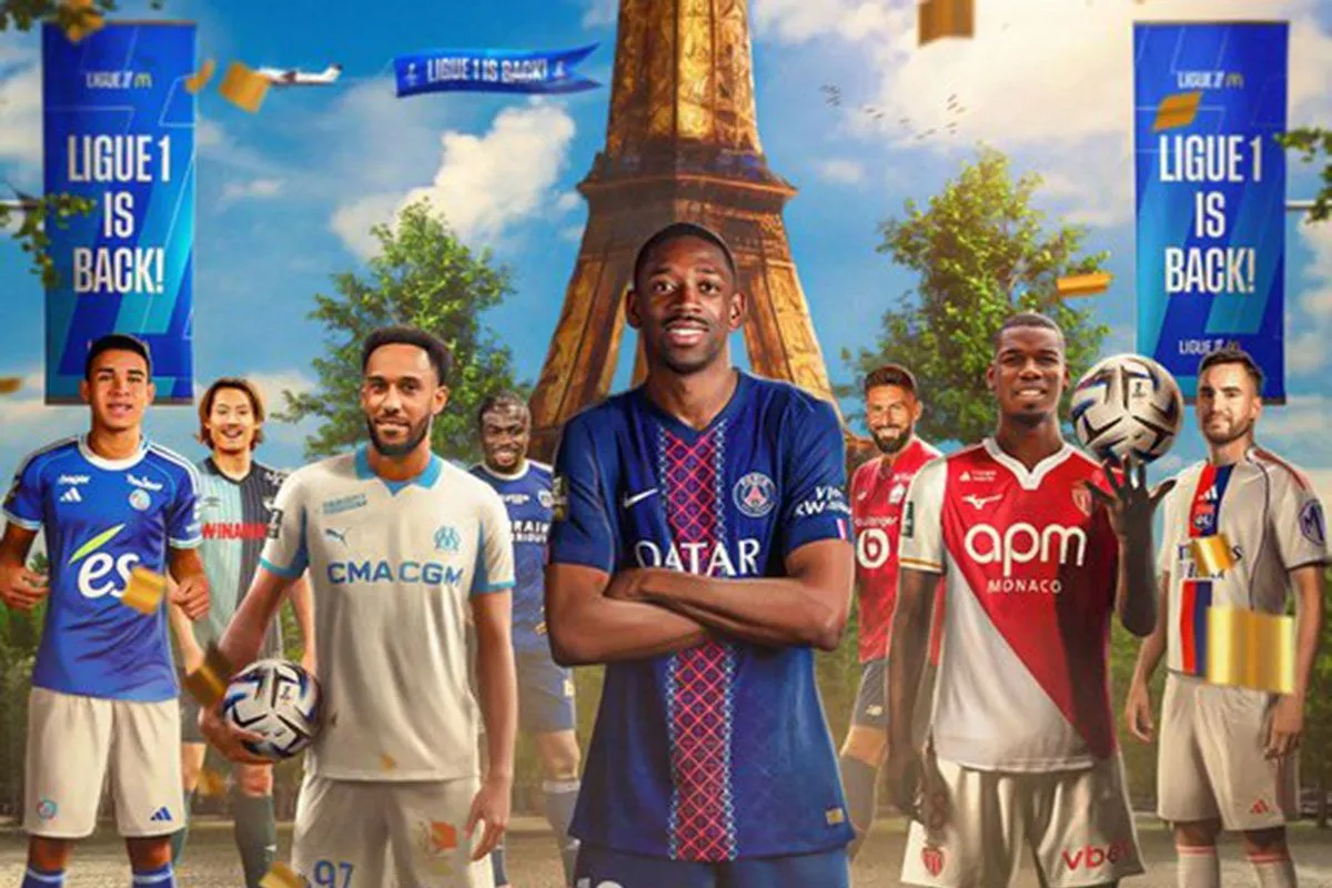 Jadwal Liga Prancis, Lyon vs PSG potensi ubah persaingan papan atas . Ligue1_ENG