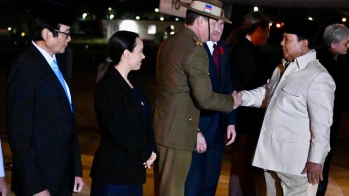 Presiden Prabowo Tiba di Sydney Memulai Kunjungan Kenegaraan ke Australia