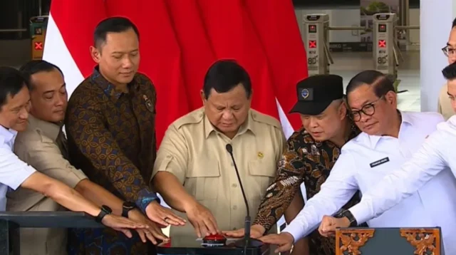 Presiden Prabowo Resmikan Stasiun Tanah Abang Baru, Kapasitas Pengguna Naik Tiga Kali Lipat
