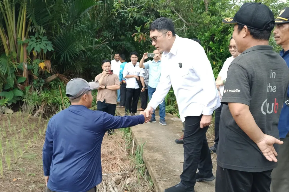 Coordinating Ministry for Infrastructure Monitors Irrigation Projects in West Kalimantan