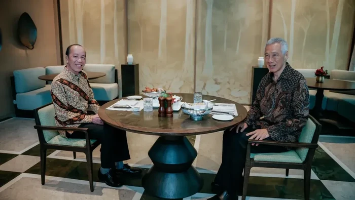 Jokowi Bertemu Lee Hsien Loong di Singapura, Bahas Persahabatan dan Masa Depan Kedua Negara