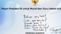 President Prabowo Launches Smartboard Program, Shares Inspirational Message with Students