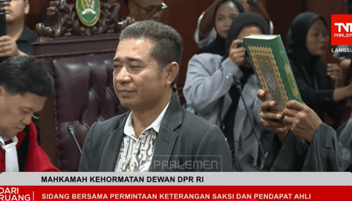 Sidang MKD: Wartawan Senior Tegaskan Video Joget DPR Tak Terkait Isu Gaji