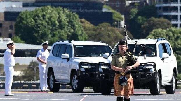 Presiden Prabowo Apresiasi Intelijen Australia, Disambut Musik Bagpipe