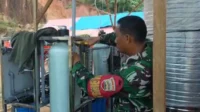 Kodam I/BB Sediakan Pengolah Air Bersih untuk Pengungsi di Tapteng