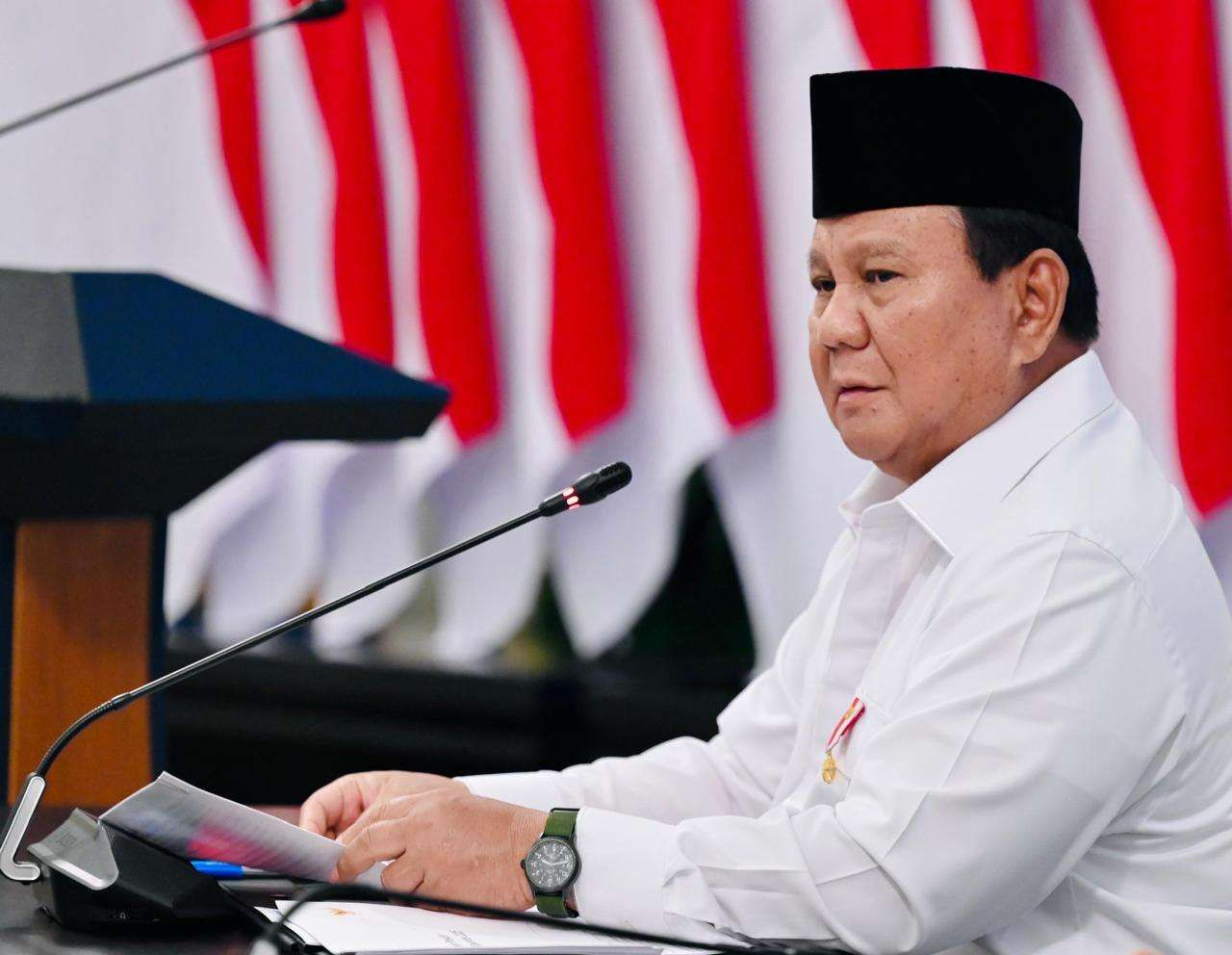 Presiden Prabowo Tegaskan Larangan Pencitraan di Lokasi Bencana