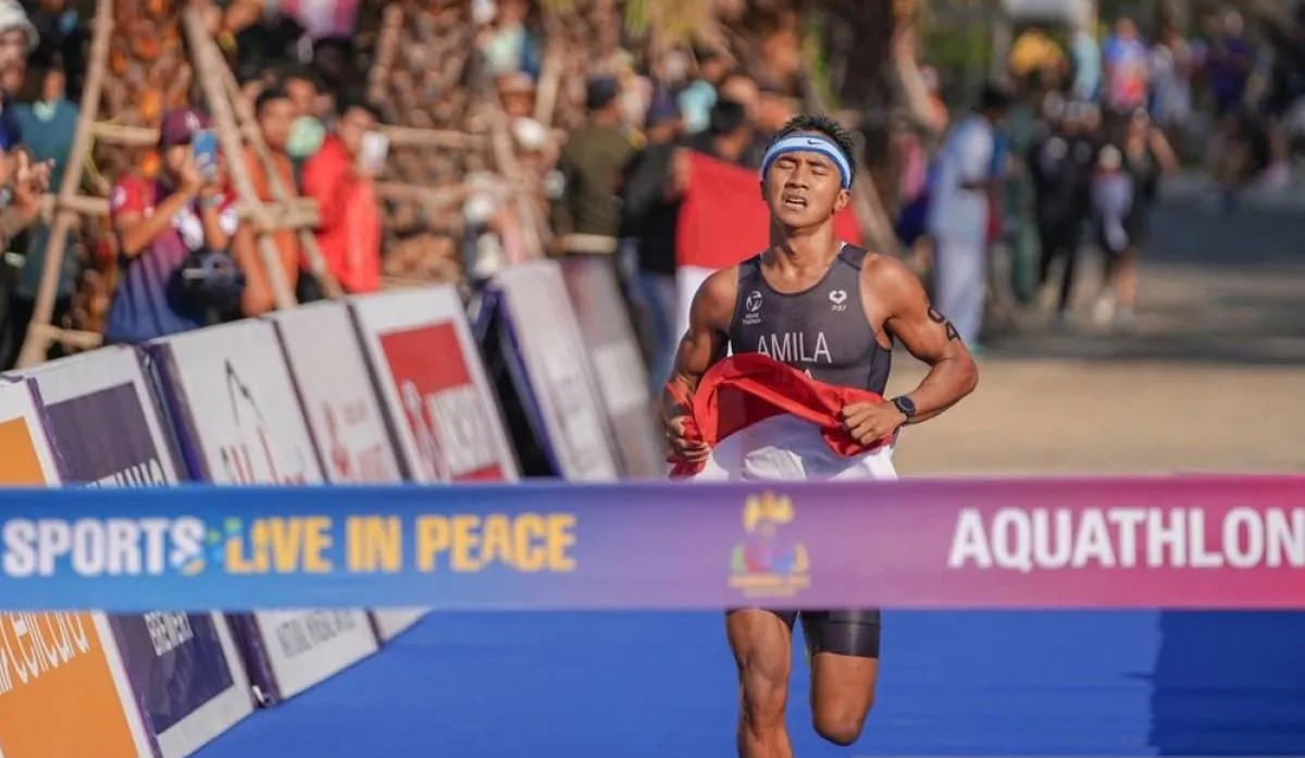 Triathlon Sumbang Tiga Emas, Indonesia Kokoh di Peringkat Kedua SEA Games 2025