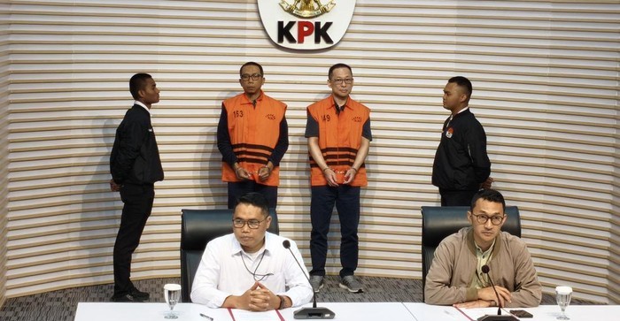 KPK Tahan Dua Tersangka Korupsi Jalur KA Medan