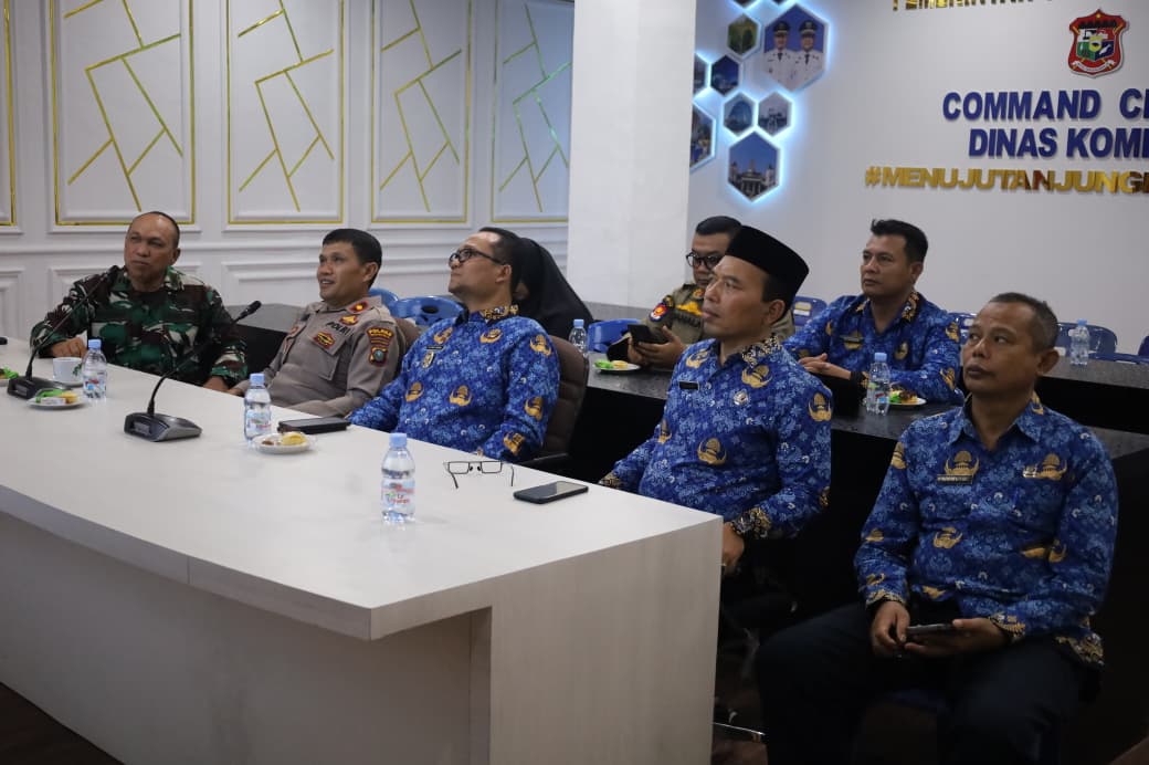 Wakil Wali Kota Tanjungbalai Ikuti Arahan Mendagri Soal Antisipasi Bencana & Nataru