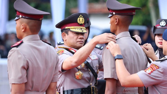 633 Bintara Polri Resmi Dilantik di SPN Polda Metro