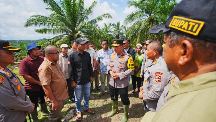 Kapolri Tinjau Lokasi Huntap Polri 6,5 Ha di Aceh Tamiang
