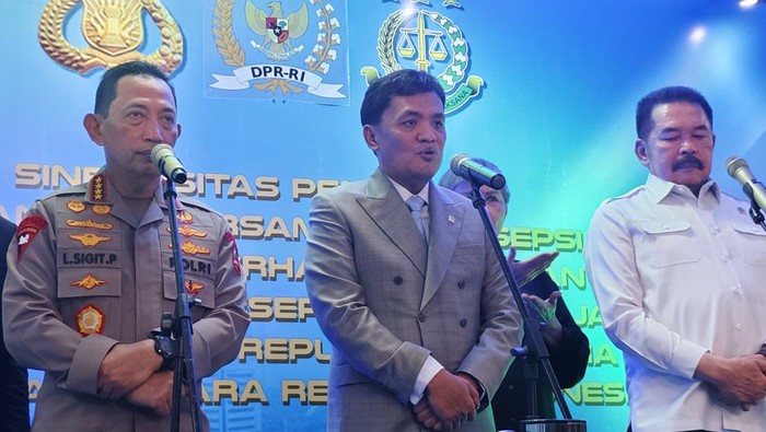 Komisi III DPR Sambut Baik MoU Polri-Kejagung Soal KUHP dan KUHAP Baru