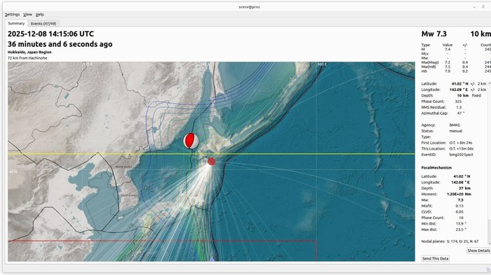 Gempa M 7,3 Guncang Jepang, BMKG: Tak Ada Potensi Tsunami di Indonesia 
