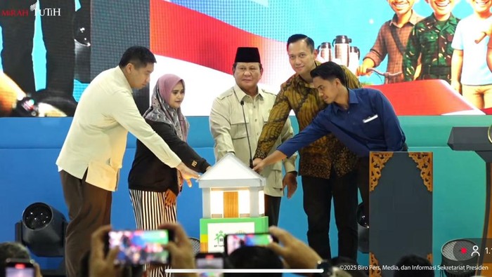 Presiden Prabowo Resmikan 50.030 Akad KPR Subsidi di Serang