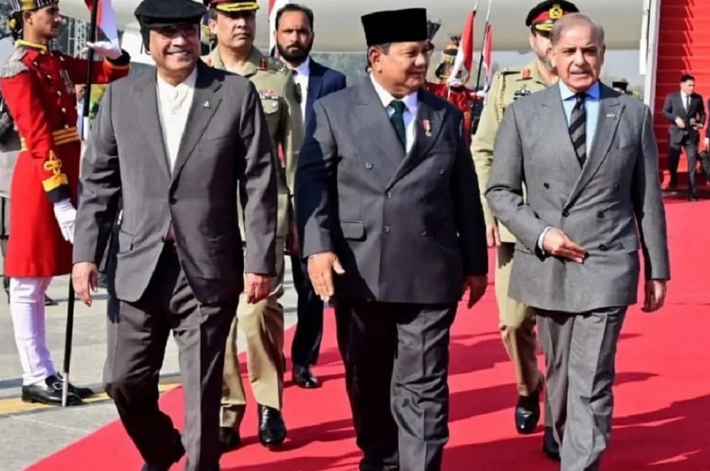 Presiden Prabowo Disambut Presiden & PM Pakistan di Islamabad 