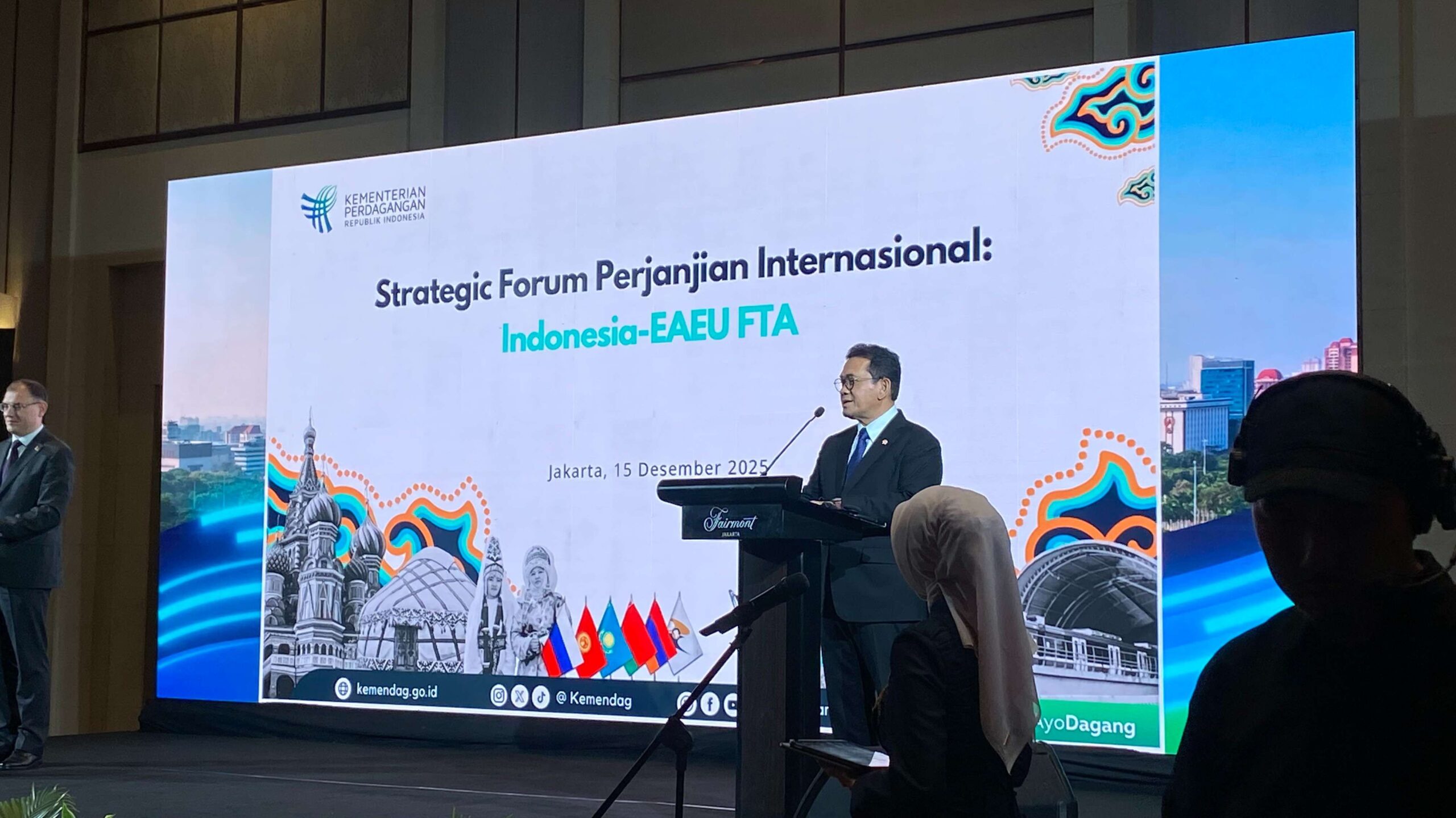 Indonesia Segera Teken FTA dengan Negara-Negara Eurasia