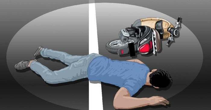 Tergelincir di Genangan, Pemotor Bekasi Tewas di Tempat