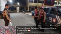 Jaga Kenyamanan Warga, Sat Samapta Polres Tanjungbalai Patroli Hingga Dini Hari