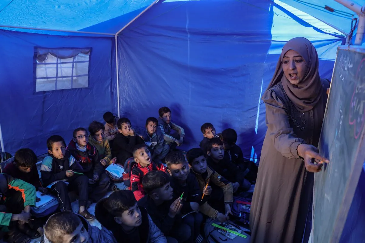 PBB Desak Pembatasan Perlengkapan Sekolah di Gaza Dicabut