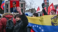 Ratusan Demonstran di Madrid Tolak Operasi Militer AS di Venezuela