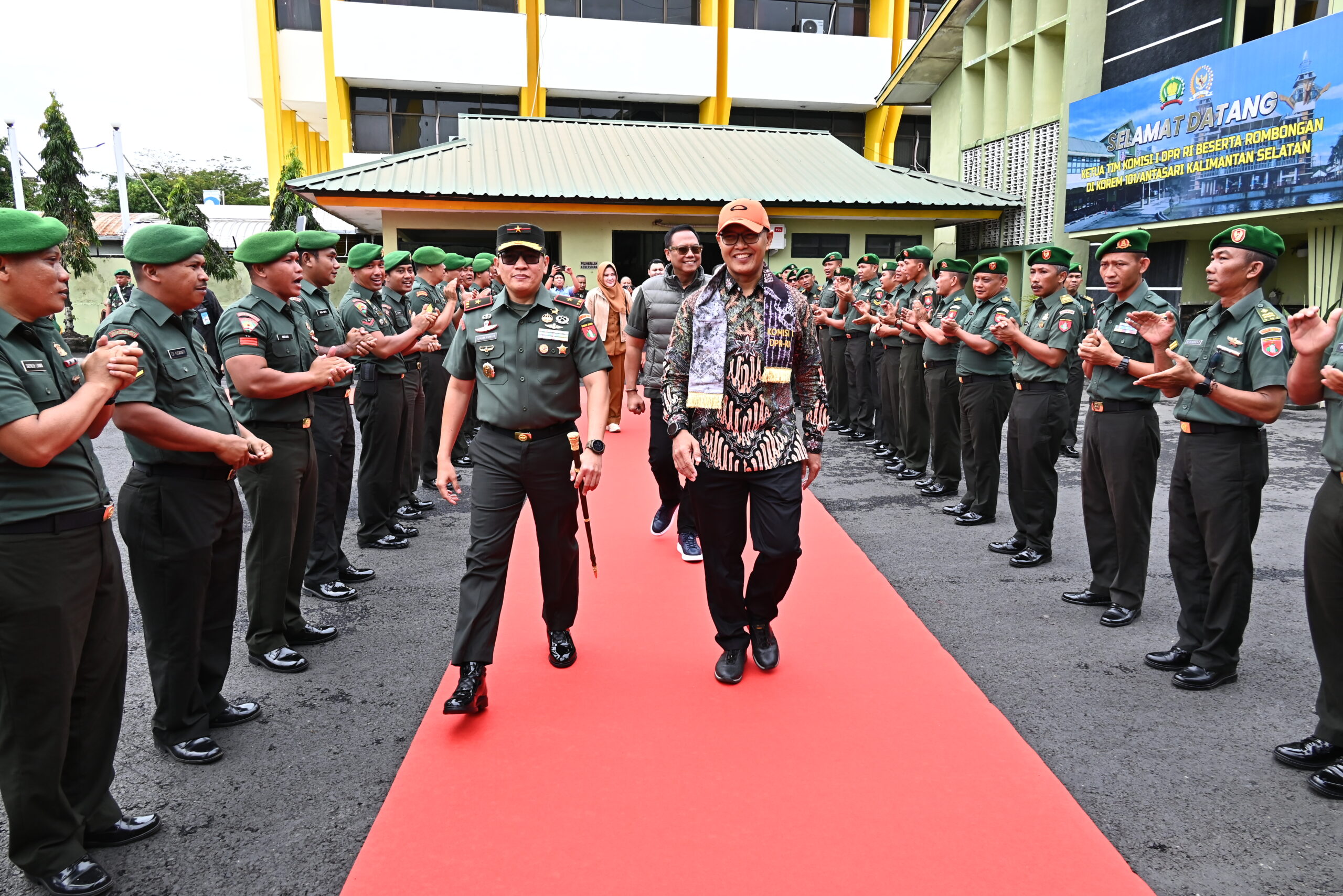 Komisi I DPR Tinjau Kesiapan Korem 101/Antasari Hadapi Pemekaran Kodam Kalsel