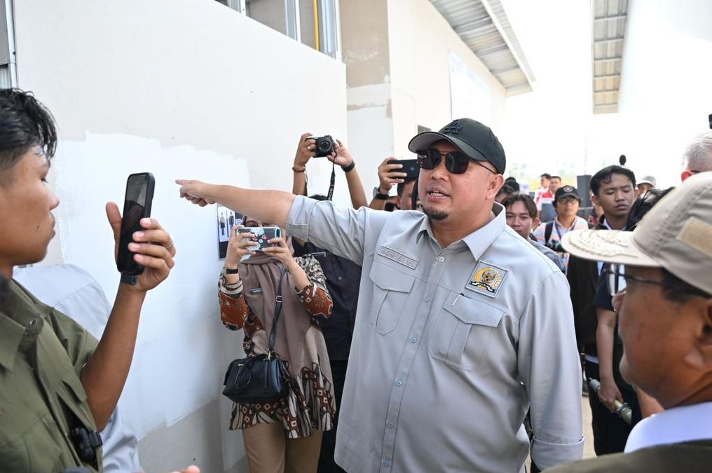 Komisi VI DPR Pastikan Pembangunan Huntara di Batang Anai Berjalan Baik