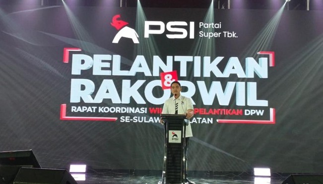 Kaesang Optimistis PSI Sulsel Tembus DPRD Usai Rusdi Masse Merapat