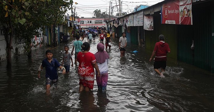 Genangan Tak Surut, 14 RT di Jakarta Masih Terendam