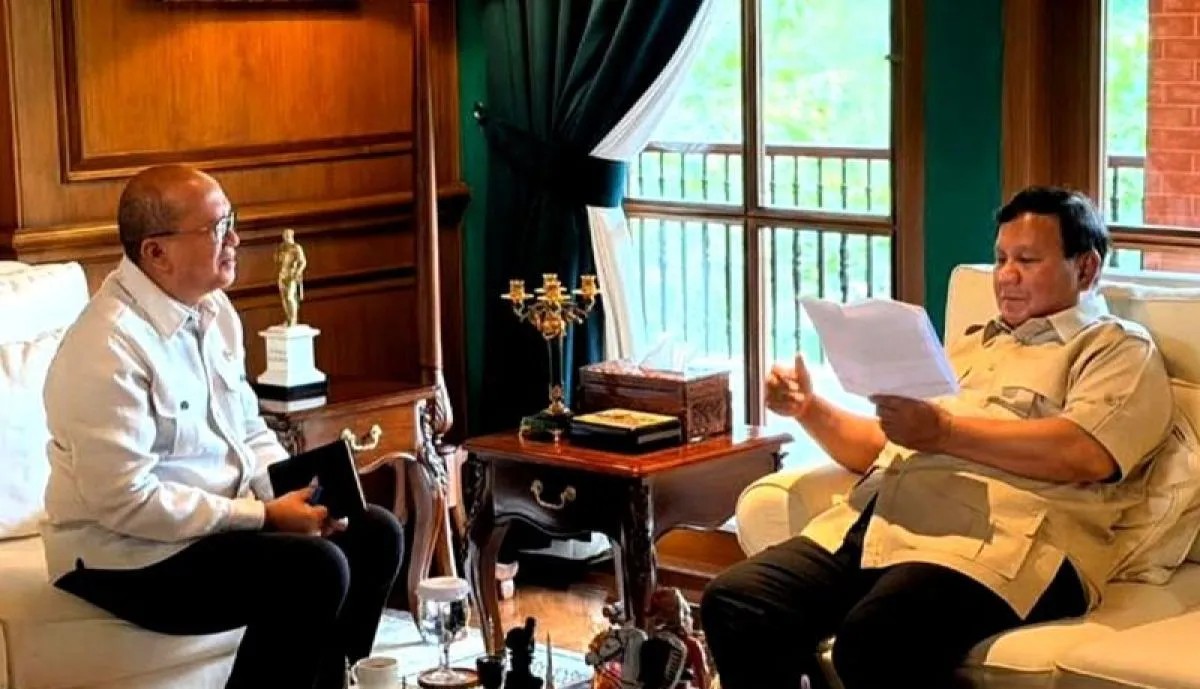 Prabowo Dan Rosan di Hambalang, Bahas Hilirisasi Rp100 T