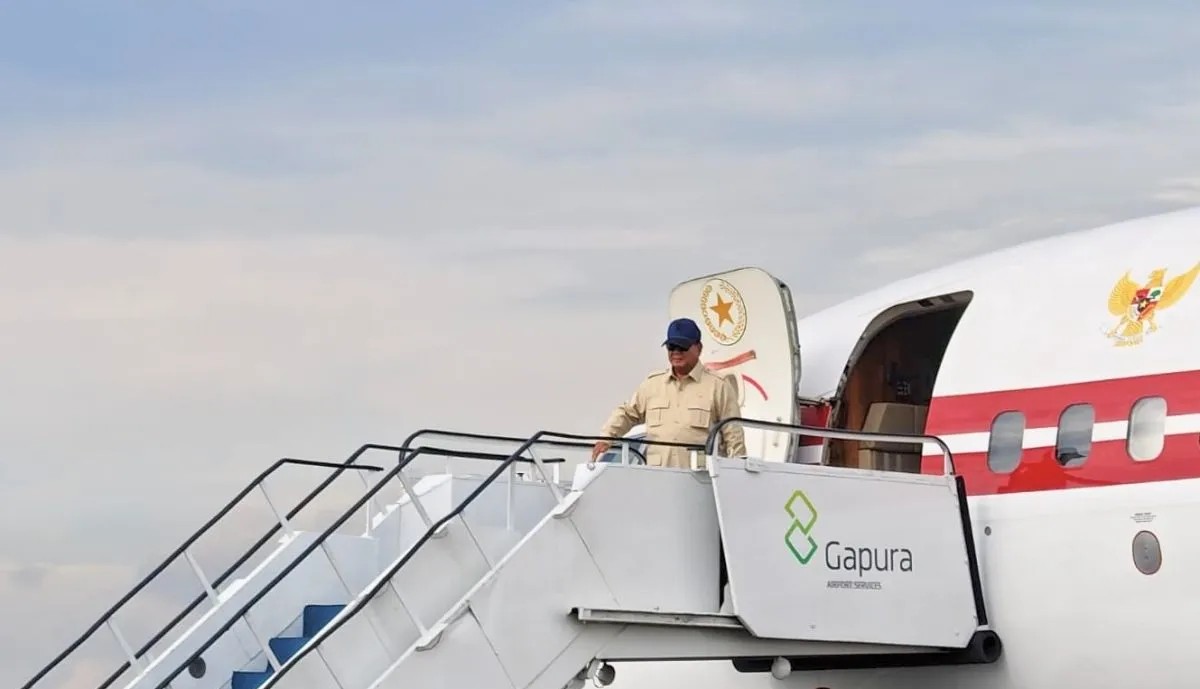 Usai Tinjau Tapsel dan Aceh Tamiang, Presiden Prabowo Kembali ke Jakarta