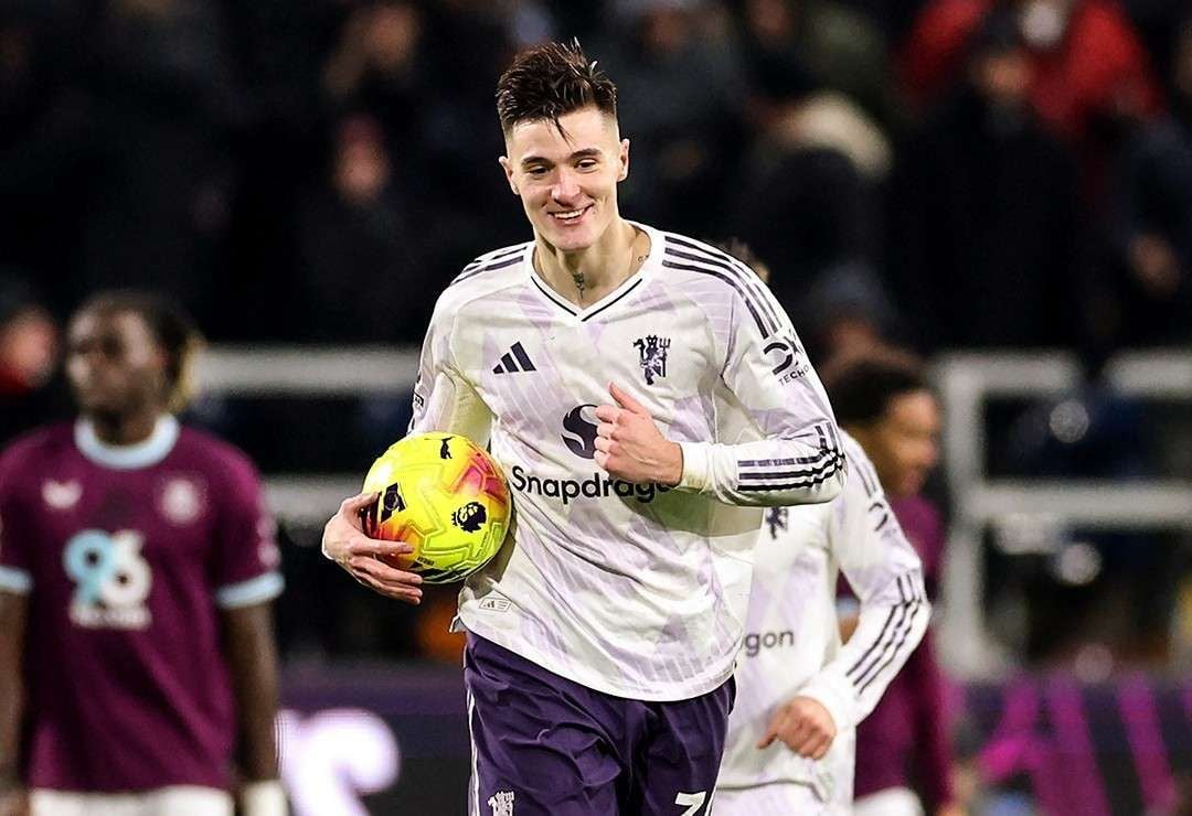 MU Gagal Menang di Turf Moor, Sesko Cetak Brace