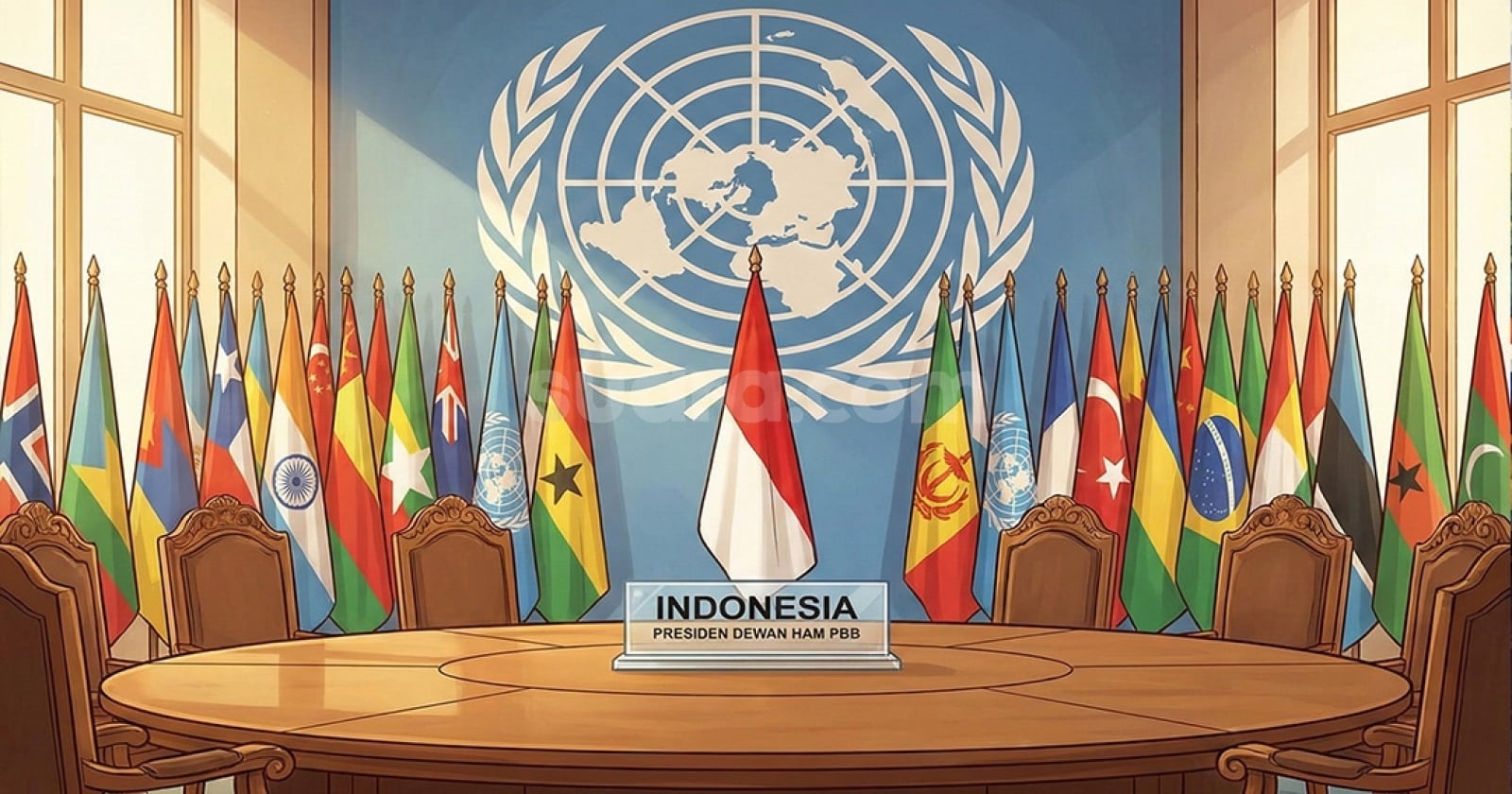 Indonesia Pimpin Sidang HAM PBB di Jenewa