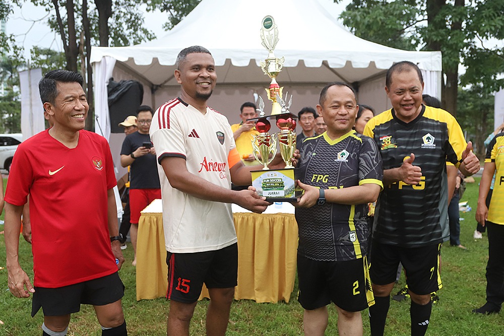 KWP Raih Juara I Funsoccer Piala Fraksi Golkar ke-58
