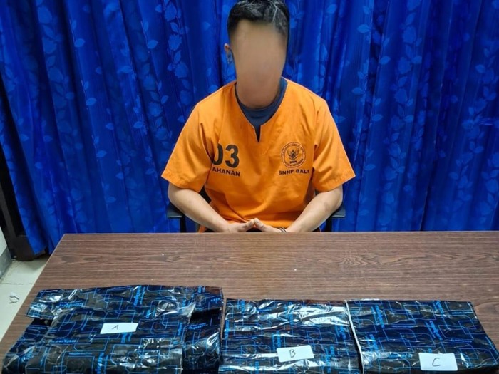 BNN Bali Bongkar Jaringan Kokain Kolombia, 2,2 Kg Disita